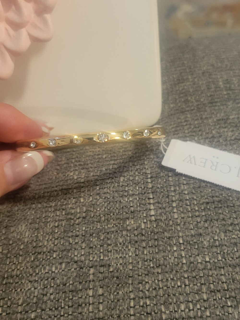 Jcrew Pave Clasp Bracelet